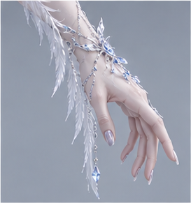 Avian · feather — Hand detail