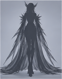Human · crystal — Silhouette