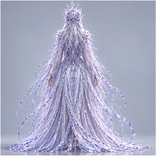 Lingyu · transformation — Back view