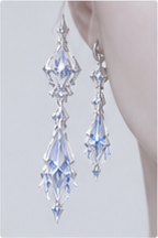 Ice sovereign — Earring detail