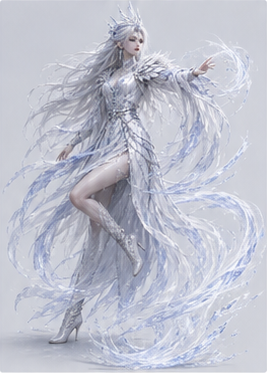 Ice sovereign — Floating pose
