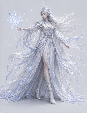 Ice sovereign — Ice casting pose