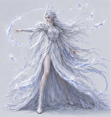 Ice sovereign — Wind casting pose