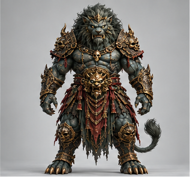Azure Lion / 青狮精 — Front view