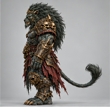Azure Lion / 青狮精 — Side view