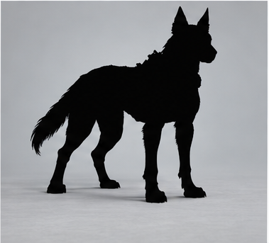 Celestial Hound / 哮天犬 — Silhouette