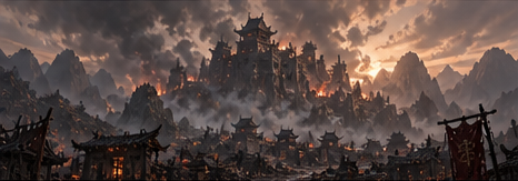 Burning Settlement — Distant atmosphere