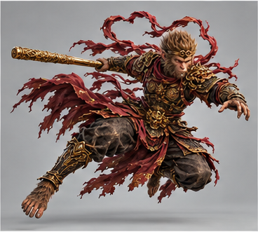 Sun Wukong / 孙悟空 — Action pose