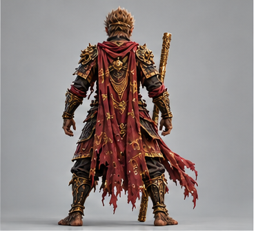 Sun Wukong / 孙悟空 — Back view