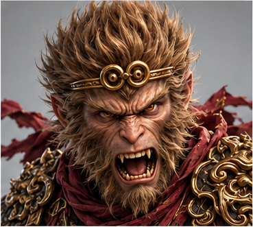 Sun Wukong / 孙悟空 — Fierce portrait