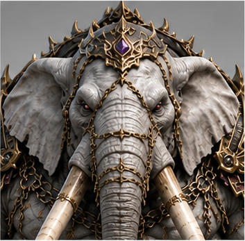 White Elephant / 白象精 — Neutral portrait