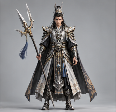 Yang Jian / 杨戬 — Front view