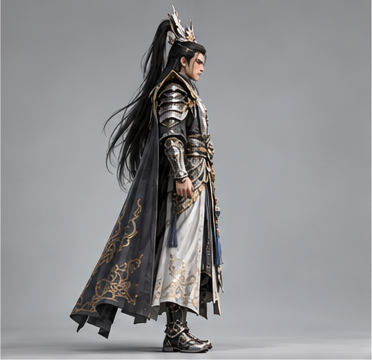 Yang Jian / 杨戬 — Side view